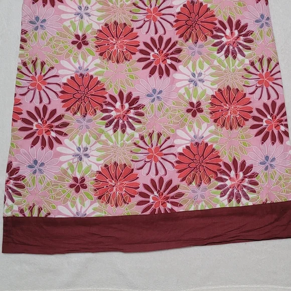 Rare Vintage 90s Delia's Retro Daisy Print Tie-Waist Low Waisted Midi Skirt M - Picture 9 of 11